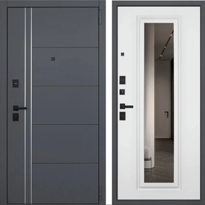 Дверь Vegas с зеркалом